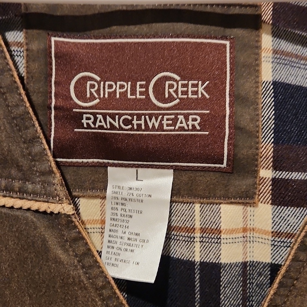 Cripple Creek Ranchwear Vest View 2